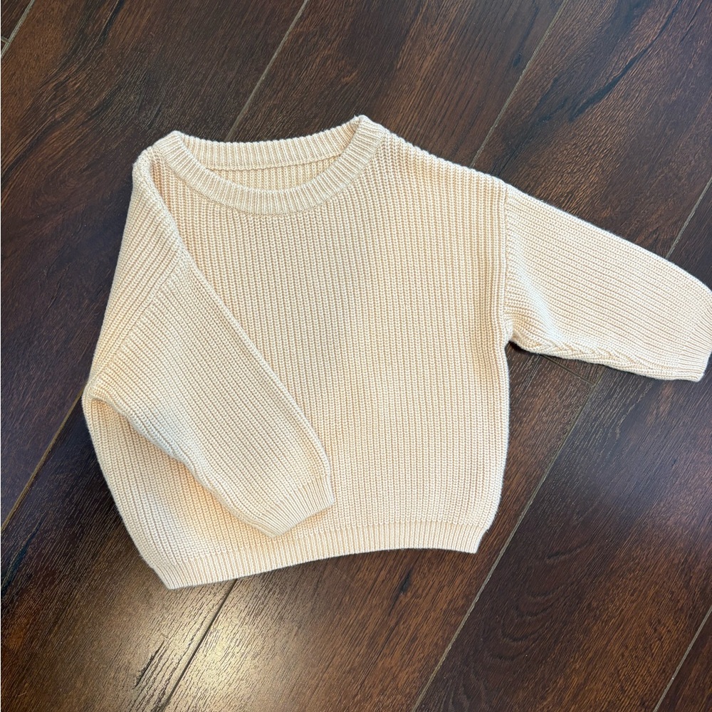 Cozy Cream Knit Sweater